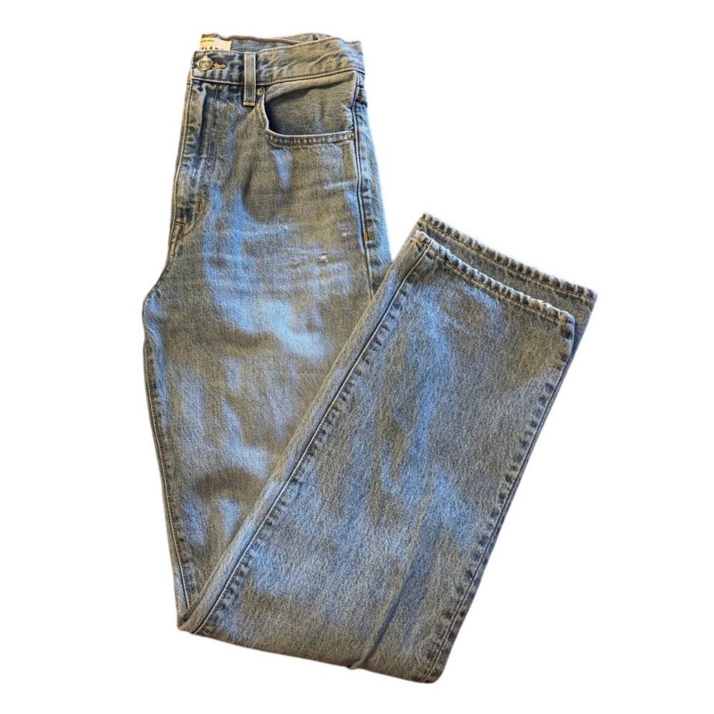 SLVRLAKE London High Rise Straight Leg Denim Jeans Size 27